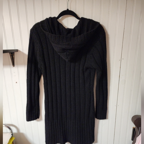 Women's size medium hooded knit sweater - Picture 2 of 2